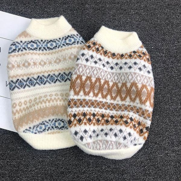 new soft sweater imitation mink velvet geometric pattern turtleneck vest sweater cat clothes teddy bichon schnauzer small dog
new soft sweater imitation mink velvet geometric pattern turtleneck vest sweater cat clothes teddy bichon schnauzer small dog