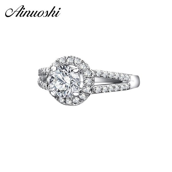ainoushi 925 solid sterling silver wdding ring 1 ct round cut bands women nscd propasal jewelry bridal engagement halo ring y200106, Slivery;golden
ainoushi 925 solid sterling silver wdding ring 1 ct round cut bands women nscd propasal jewelry bridal engagement halo ring y200106, Slivery;golden