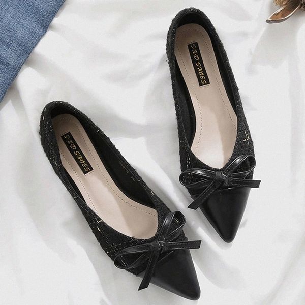 Casual Women Shoes Slip On Loafers Bow Female Canvas Flats Office Pointed Toe Shallow Single Shoes Low Heel Autumn Zapatos Mujer #x94s
Casual Women Shoes Slip On Loafers Bow Female Canvas Flats Office Pointed Toe Shallow Single Shoes Low Heel Autumn Zapatos Mujer #x94s