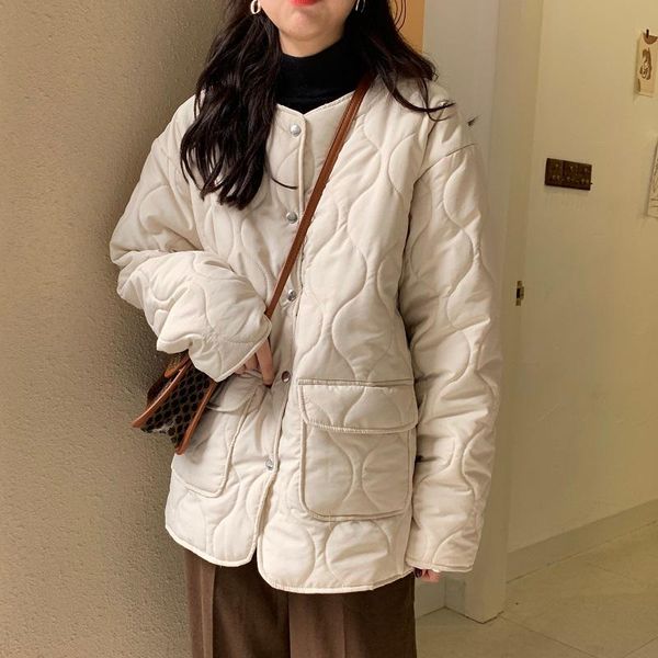 2021 winter warm all-match cotton overcoat solid color cotton-padded jacket coat single breasted short jackets, Black
2021 winter warm all-match cotton overcoat solid color cotton-padded jacket coat single breasted short jackets, Black