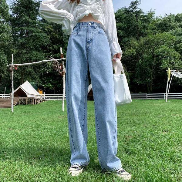 woman jeans wide leg denim clothing blue high waist jeans vintage quality 2020 fashion korean style all-match straight pants1
woman jeans wide leg denim clothing blue high waist jeans vintage quality 2020 fashion korean style all-match straight pants1