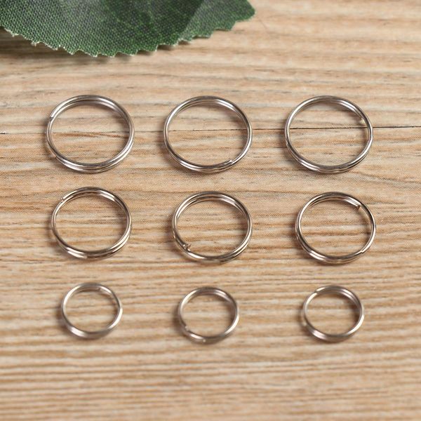 50 pcs edc stainless steel keychain ring hooks 8/10/12mm keyring circle loop luggage tag screw lock diy pendant camping tools q bbydrc
50 pcs edc stainless steel keychain ring hooks 8/10/12mm keyring circle loop luggage tag screw lock diy pendant camping tools q bbydrc