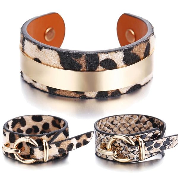 tennis if me fashion leopard snake skin wrap bracelets for women men punk style bangle bracelet bijoux wristband jewelry, Golden;silver
tennis if me fashion leopard snake skin wrap bracelets for women men punk style bangle bracelet bijoux wristband jewelry, Golden;silver