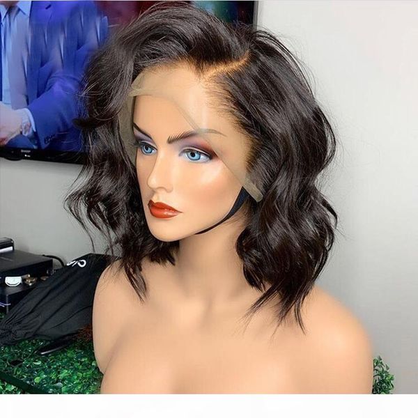 body wave fake scalp wig 13x6 deep part peruvian virgin human hair glueless bob short wave 13x6 lace front wigs with baby hair, Black;brown
body wave fake scalp wig 13x6 deep part peruvian virgin human hair glueless bob short wave 13x6 lace front wigs with baby hair, Black;brown
