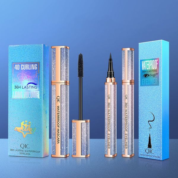 qic starry sky 4d mascara eyeliner kits black waterproof long-lasting liquid for eyelash eye liner makeup
qic starry sky 4d mascara eyeliner kits black waterproof long-lasting liquid for eyelash eye liner makeup