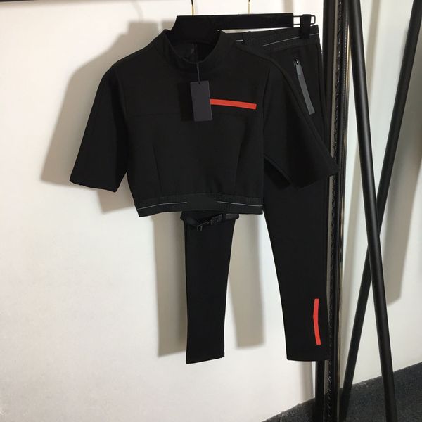 1116 2022 runway spring autumn brand same style women's two piece pants crew neck black long sleeve womens clothes meiyi, White
1116 2022 runway spring autumn brand same style women's two piece pants crew neck black long sleeve womens clothes meiyi, White