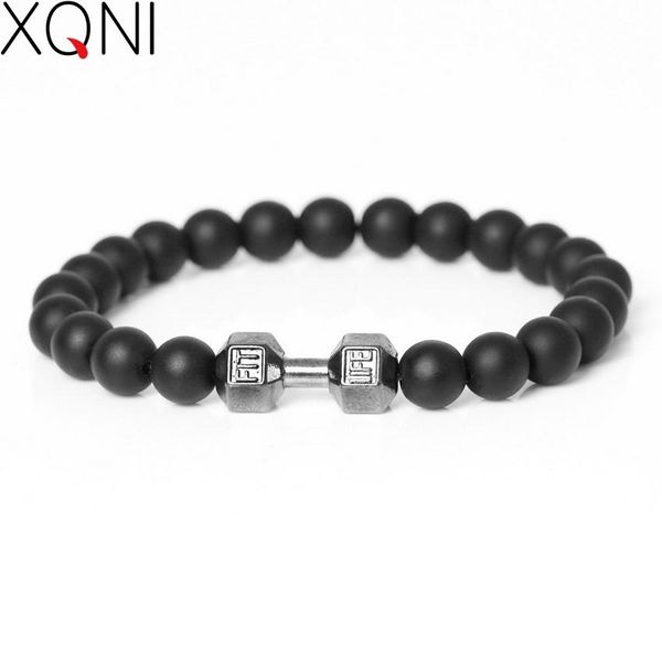 верхняя мода высокое качество diy strand matte onyx каменные бусины браслет спортивная гантель пятна макроме дружба мужчин браслет мужчины, Golden;silver
верхняя мода высокое качество diy strand matte onyx каменные бусины браслет спортивная гантель пятна макроме дружба мужчин браслет мужчины, Golden;silver