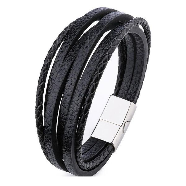 2020 fashion hand-woven multi-layer men's bracelet vintage magnetic buckle bracelet 2020 qylixd
2020 fashion hand-woven multi-layer men's bracelet vintage magnetic buckle bracelet 2020 qylixd