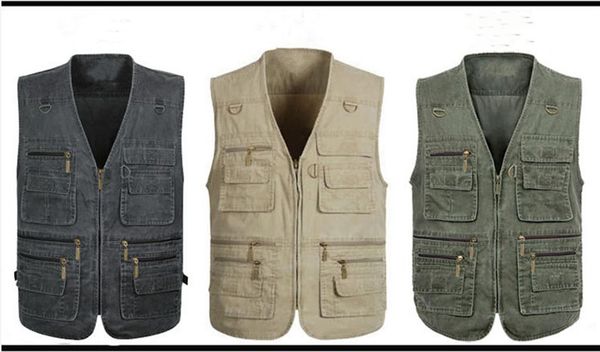 summer mesh vest for men spring autumn male casual thin breathable multi pocket waistcoat mens baggy 7xl vest with many pockets, Black;green
summer mesh vest for men spring autumn male casual thin breathable multi pocket waistcoat mens baggy 7xl vest with many pockets, Black;green
