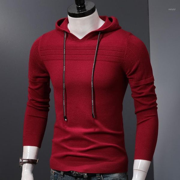 men's sweaters fashion hooded pullover men winter knitted sweater causal letter pattern slim fit jersey1, White;black
men's sweaters fashion hooded pullover men winter knitted sweater causal letter pattern slim fit jersey1, White;black
