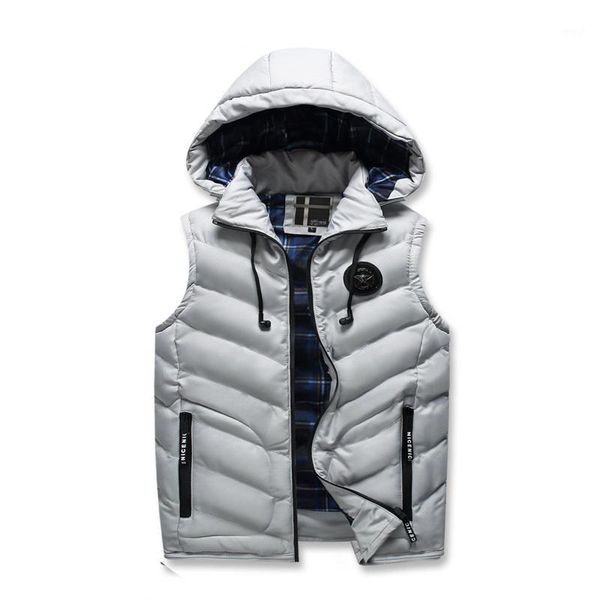 men's vests men's winter cotton padded vest detachable hooded down waistcoat sleeveless jacket coat men outerwear vt-1911, Black;white
men's vests men's winter cotton padded vest detachable hooded down waistcoat sleeveless jacket coat men outerwear vt-1911, Black;white