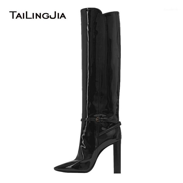 black patent leather high heel over the knee boots women 2020 pointed toe overknee chunky boots ladies long boot winter shoes1
black patent leather high heel over the knee boots women 2020 pointed toe overknee chunky boots ladies long boot winter shoes1