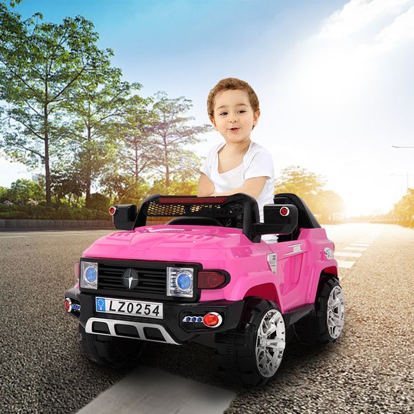 12v kids ride on car dual-drive off-road vehicle with 2.4g remote control pink christmas gift
12v kids ride on car dual-drive off-road vehicle with 2.4g remote control pink christmas gift