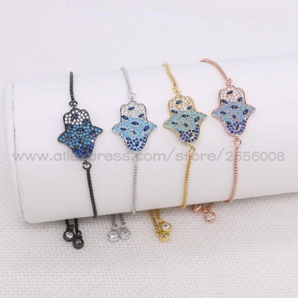 charm bracelets handcrafted ajustable chain bracelet 4 pcs micro pave flower shape &blue eye pendant mix colors gems jewelry 1555, Golden;silver
charm bracelets handcrafted ajustable chain bracelet 4 pcs micro pave flower shape &blue eye pendant mix colors gems jewelry 1555, Golden;silver