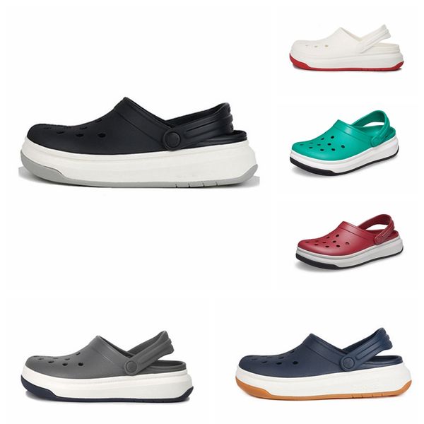 sandal wedges simple new garden clog shoes sandal designer drying summer beach slipper flat breathable outdoor sandals male shoe 190056, Black
sandal wedges simple new garden clog shoes sandal designer drying summer beach slipper flat breathable outdoor sandals male shoe 190056, Black