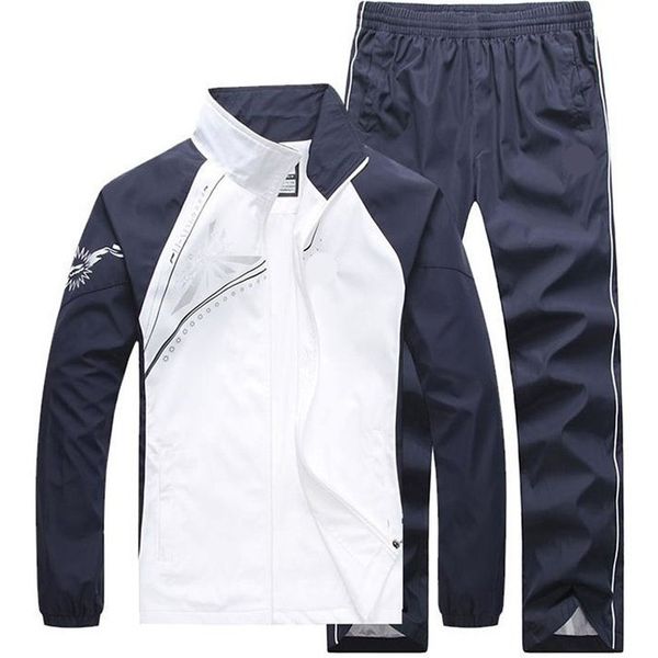 new men's spring autumn men sportswear 2 piece set sporting suit jacket+pant sweatsuit male clothing tracksuit size 5xl, Gray
new men's spring autumn men sportswear 2 piece set sporting suit jacket+pant sweatsuit male clothing tracksuit size 5xl, Gray