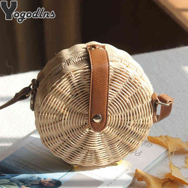 shopping bags handmade woven rattan bag knitting straw women beach circle clutch travel small handbags summer sling shoulder bohemian220307
shopping bags handmade woven rattan bag knitting straw women beach circle clutch travel small handbags summer sling shoulder bohemian220307