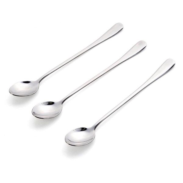 long handled stainless steel coffee spoon ice cream dessert spoon for picnic kitchen accessories
long handled stainless steel coffee spoon ice cream dessert spoon for picnic kitchen accessories