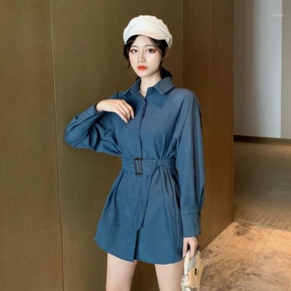 women blouse autumn and winter new corduroy shirt women korean style long sleeved design non-mainstream 1, White 
women blouse autumn and winter new corduroy shirt women korean style long sleeved design non-mainstream 1, White