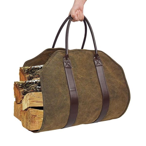outdoor bags durable canvas firewood log carry bag with two handles storage edf88
outdoor bags durable canvas firewood log carry bag with two handles storage edf88