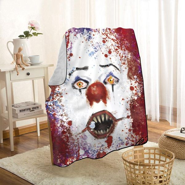 cute clown throw blanket personalized blankets on for the sofa/bed/car portable 3d blanket for kid home textiles
cute clown throw blanket personalized blankets on for the sofa/bed/car portable 3d blanket for kid home textiles