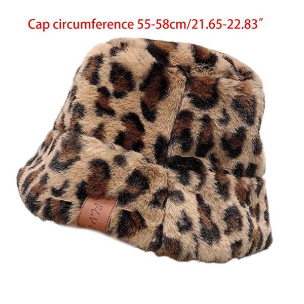 2021 new women winter fluffy plush bucket hat leopard printed harajuku warm fisherman cap, Blue;gray
2021 new women winter fluffy plush bucket hat leopard printed harajuku warm fisherman cap, Blue;gray