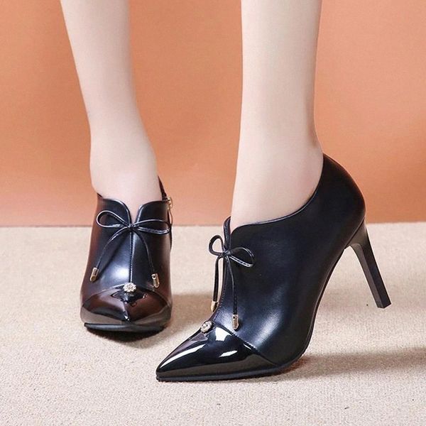 women bare boots super high heels dress shoes bowtie booties 2020 new fashion pointed toe pumps thin heeled ladies shoes 8568n #319f, Black
women bare boots super high heels dress shoes bowtie booties 2020 new fashion pointed toe pumps thin heeled ladies shoes 8568n #319f, Black