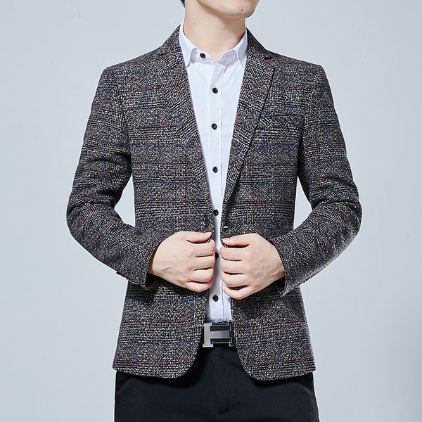 2021 new luxury classic men's casual plaid blazer autumn spring fashion brand slim fit long suit y33n, White;black
2021 new luxury classic men's casual plaid blazer autumn spring fashion brand slim fit long suit y33n, White;black