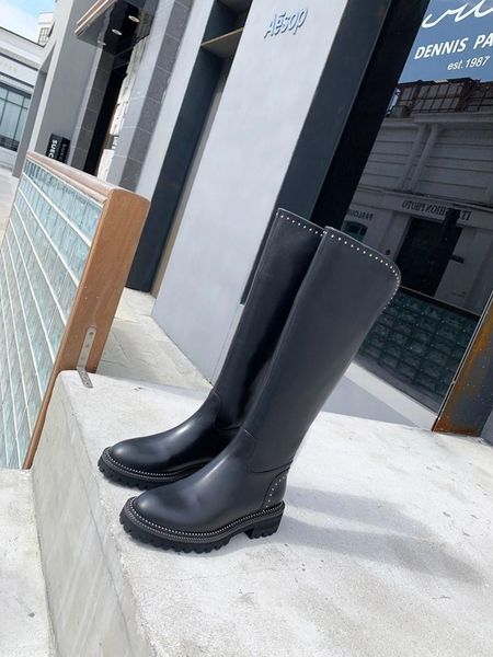 boots woman long tube luxury designer brand genuine leather ladies shoes 2021 zapatos de mujer solid color autumn winter, Black
boots woman long tube luxury designer brand genuine leather ladies shoes 2021 zapatos de mujer solid color autumn winter, Black