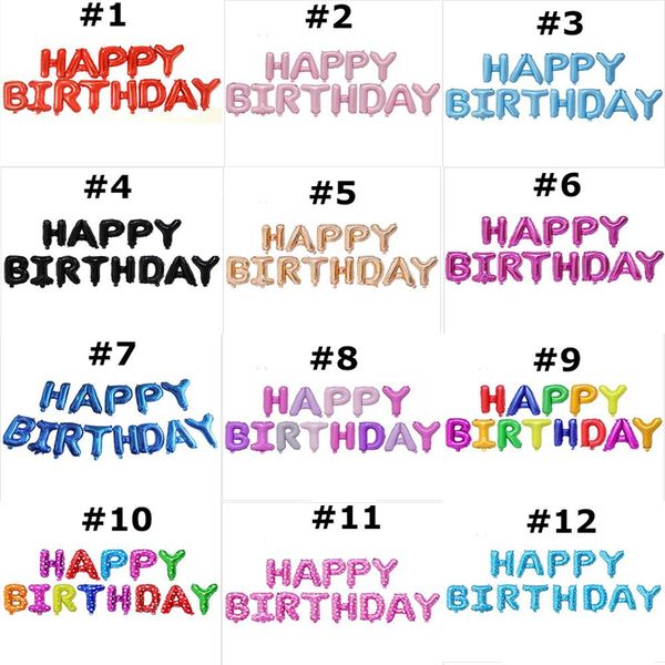 24 styles 16 inch aluminum film material letter birthday balloons children birthday party decoration wedding wedding room decoration balloon
24 styles 16 inch aluminum film material letter birthday balloons children birthday party decoration wedding wedding room decoration balloon