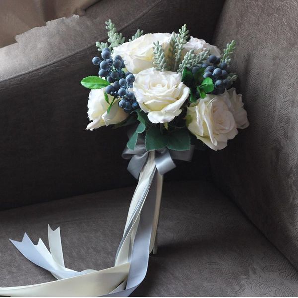 decorative flowers & wreaths 2set/pack wedding flower set bride bridesmaid hand bouquet simulation pography po props
decorative flowers & wreaths 2set/pack wedding flower set bride bridesmaid hand bouquet simulation pography po props