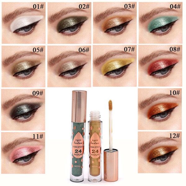 1 piece waterproof glitter eyeshadow for eye cosmetics long lasting female eye shadow liquid maquiagem for party
1 piece waterproof glitter eyeshadow for eye cosmetics long lasting female eye shadow liquid maquiagem for party