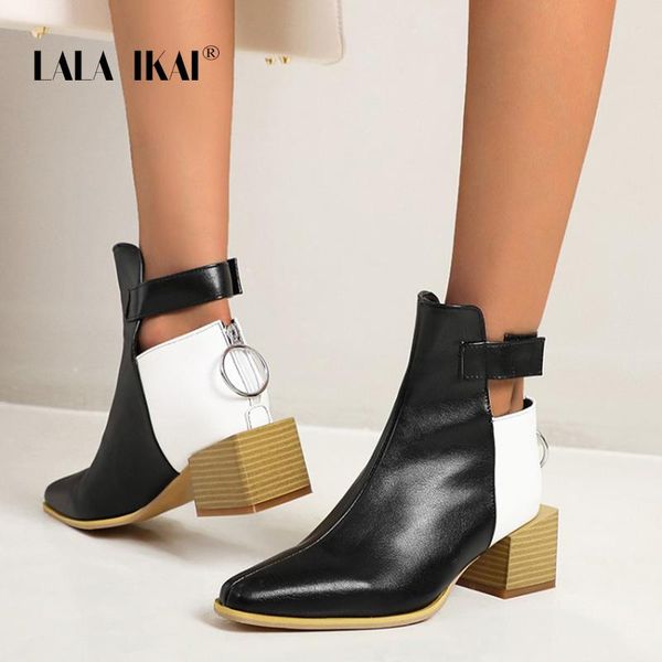 lala ikai boots women autumn winter 2020 new ankle boots high heels zipper short feminine shoes women's booties xwc10268-4, Black
lala ikai boots women autumn winter 2020 new ankle boots high heels zipper short feminine shoes women's booties xwc10268-4, Black