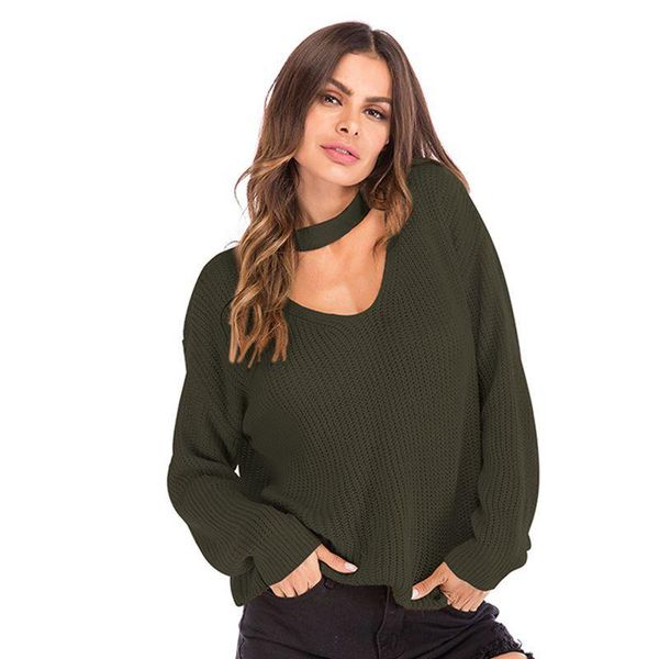 women's sweaters 2021 womens sweater autumn winter v-neck pullover plus size women casual style, White;black
women's sweaters 2021 womens sweater autumn winter v-neck pullover plus size women casual style, White;black