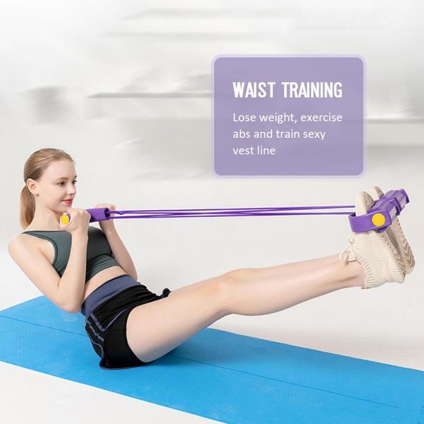 multi-function tension rope indoor yoga belts resistance pull band foot pedal ab exerciser 4 kinds ropes fitness body building
multi-function tension rope indoor yoga belts resistance pull band foot pedal ab exerciser 4 kinds ropes fitness body building