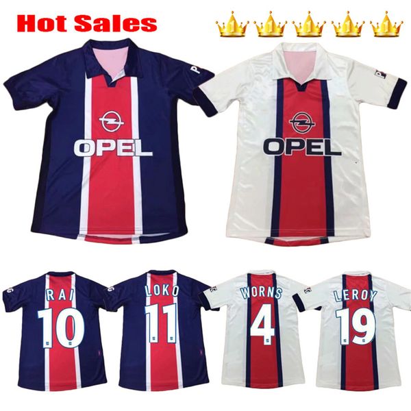 1998 1999 retro soccer jersey worns simone okocha leroy avelaine adailton 98 99 home blue rai classic parises camisas de futebol, Black;yellow
1998 1999 retro soccer jersey worns simone okocha leroy avelaine adailton 98 99 home blue rai classic parises camisas de futebol, Black;yellow