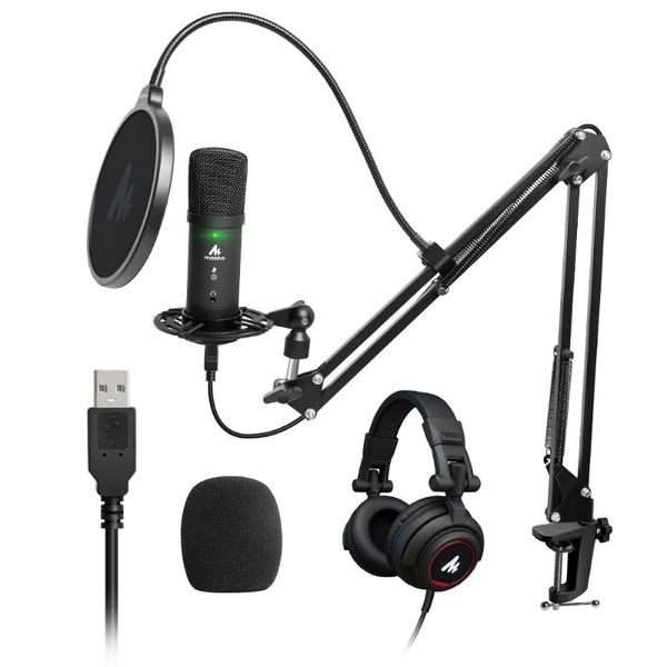 maono pm401h usb condenser microphone 192khz/24bit professional podcast mic with studio monitor headphone for computer youtube
maono pm401h usb condenser microphone 192khz/24bit professional podcast mic with studio monitor headphone for computer youtube