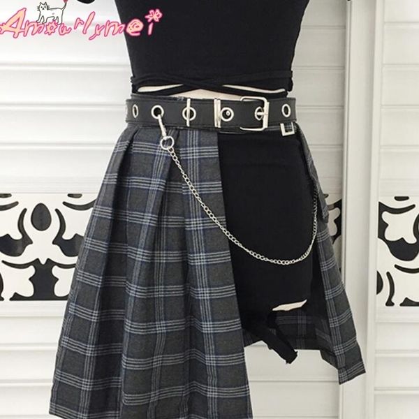 gothic punk rock black chain adjustable metal hole waist belt for women girls harajuku pu leather belt brown khaki red leopard y200501, Black;brown
gothic punk rock black chain adjustable metal hole waist belt for women girls harajuku pu leather belt brown khaki red leopard y200501, Black;brown