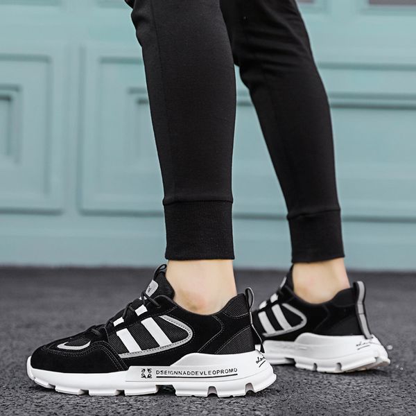 2020 new casual sports spring and autumn breathable trend versatile men's comfortable mesh shoes c1212, Black;white
2020 new casual sports spring and autumn breathable trend versatile men's comfortable mesh shoes c1212, Black;white