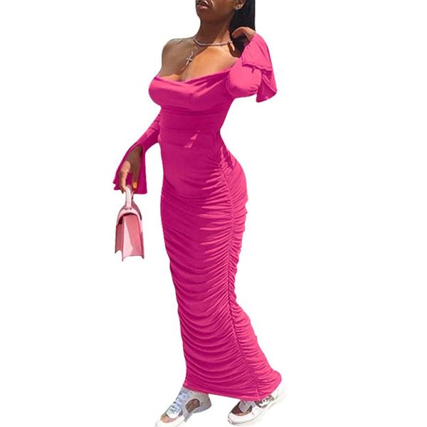 2020 осень зима сплошной цвет длинный разжиганный рукав bodycon ruched длинные платья женщины с плеч вечеринки maxi платье для дам, Black;gray
2020 осень зима сплошной цвет длинный разжиганный рукав bodycon ruched длинные платья женщины с плеч вечеринки maxi платье для дам, Black;gray