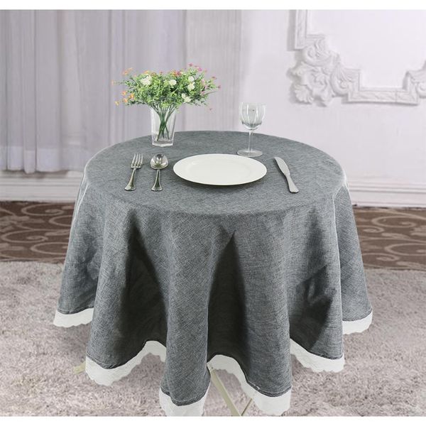 1 pc round khaki gray lace tablecloth dining table cover cloth home l textile for christmas wedding event l decor f wmtqyz
1 pc round khaki gray lace tablecloth dining table cover cloth home l textile for christmas wedding event l decor f wmtqyz