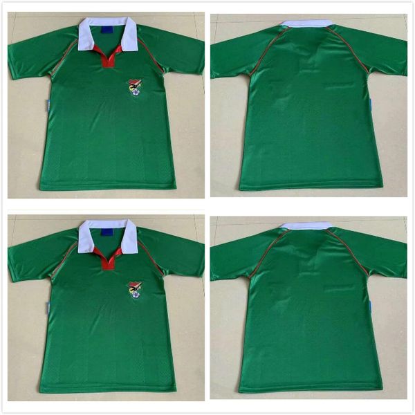 bolivia 1994 version retro sport club do rétro soccer jersey classic #10 etcheverry home green 94 manches courtes cru vintage football shirt, Black;yellow
bolivia 1994 version retro sport club do rétro soccer jersey classic #10 etcheverry home green 94 manches courtes cru vintage football shirt, Black;yellow