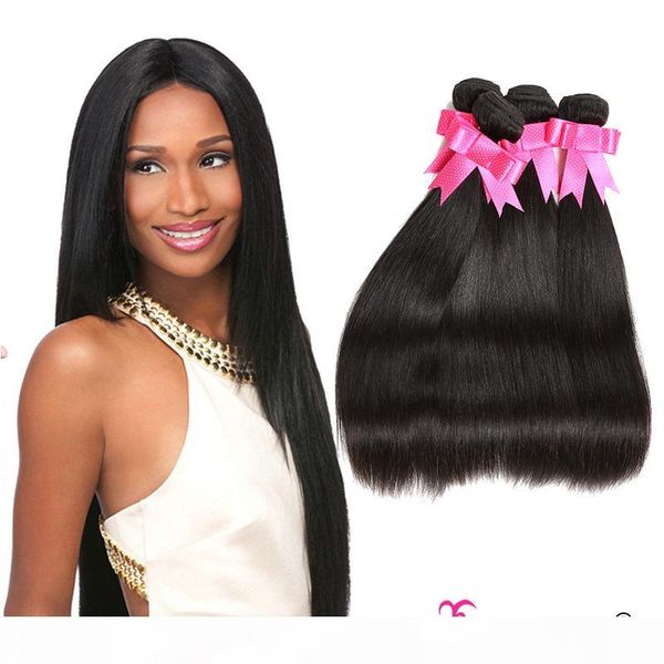 brazilian straight hair weaves 100% human hair bundles 4pcs lot grade 10a straight brazilian hair extensions same direction cuticle, Black
brazilian straight hair weaves 100% human hair bundles 4pcs lot grade 10a straight brazilian hair extensions same direction cuticle, Black