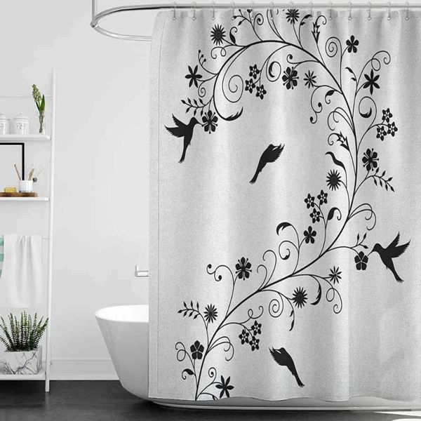 hengshu black and white precision custom shower curtain victorian curves swirls with bird silhouettes monochrome flora and fauna
hengshu black and white precision custom shower curtain victorian curves swirls with bird silhouettes monochrome flora and fauna