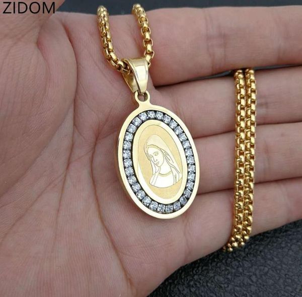 pendant necklaces 2021 stainless steel men hip hop virgin mary whit cubic zirconia fashion vintage hiphop pendants jewelry, Silver
pendant necklaces 2021 stainless steel men hip hop virgin mary whit cubic zirconia fashion vintage hiphop pendants jewelry, Silver
