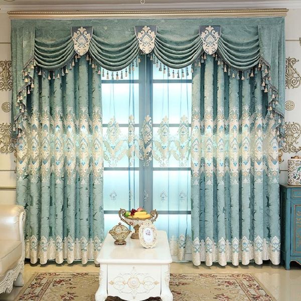 curtain & drapes europe luxury jacquard curtains for living room floral bedroom blackout tulle window valance decoration
curtain & drapes europe luxury jacquard curtains for living room floral bedroom blackout tulle window valance decoration