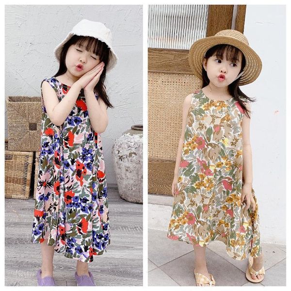 2020 children clothing summer new girls sleeveless cotton long length causal princess floral dresses toddler kids fashion dress1, Red;yellow
2020 children clothing summer new girls sleeveless cotton long length causal princess floral dresses toddler kids fashion dress1, Red;yellow
