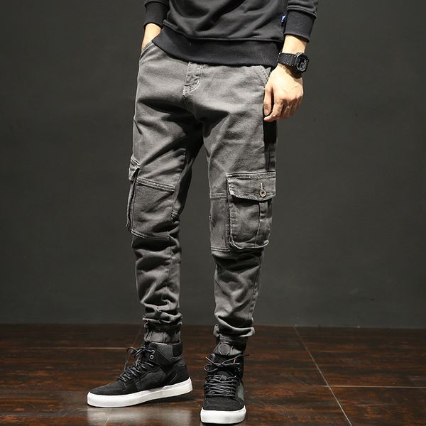 denim jeans 2020 spring autumn grey men's pants brand solid color fashion trousers big pocket beam men overalls cargo jean, Blue
denim jeans 2020 spring autumn grey men's pants brand solid color fashion trousers big pocket beam men overalls cargo jean, Blue