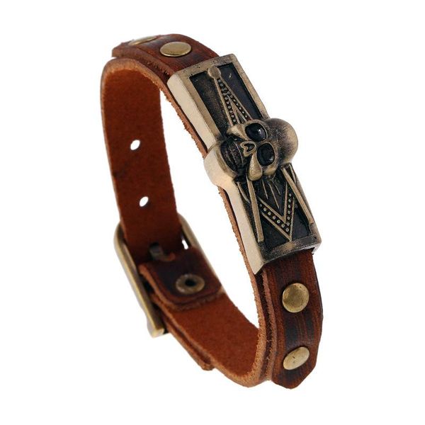 charm bracelets arrival men stainless steel bracelet style jewelry accessories male leather skull wristband pulseira pk-37, Golden;silver
charm bracelets arrival men stainless steel bracelet style jewelry accessories male leather skull wristband pulseira pk-37, Golden;silver