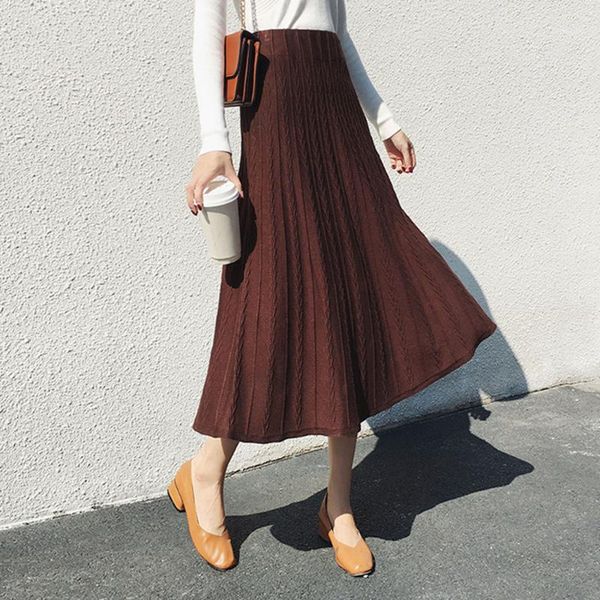 skirt retro high waist all-match a-line female 2021 spring and autumn knitted mid-length large swing pleated umbrella woolen1, Black
skirt retro high waist all-match a-line female 2021 spring and autumn knitted mid-length large swing pleated umbrella woolen1, Black